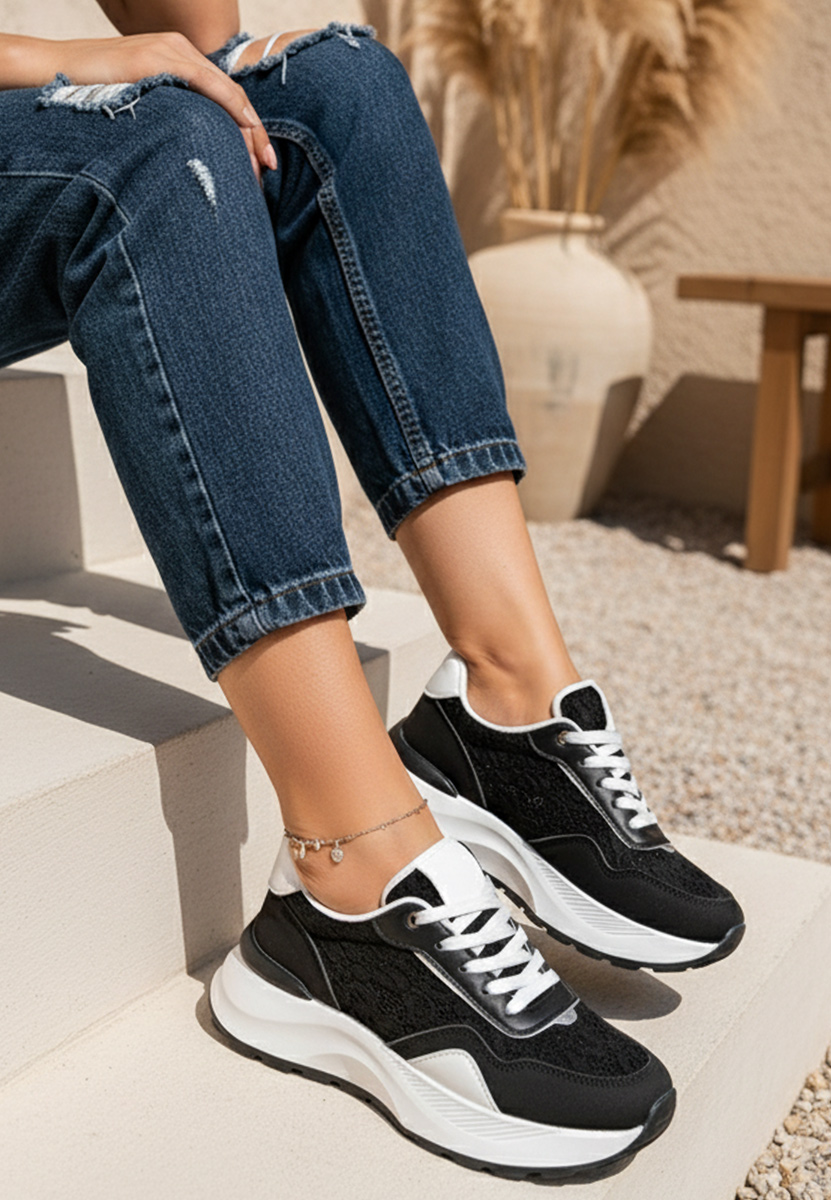 Černé dámské tenisky Enida