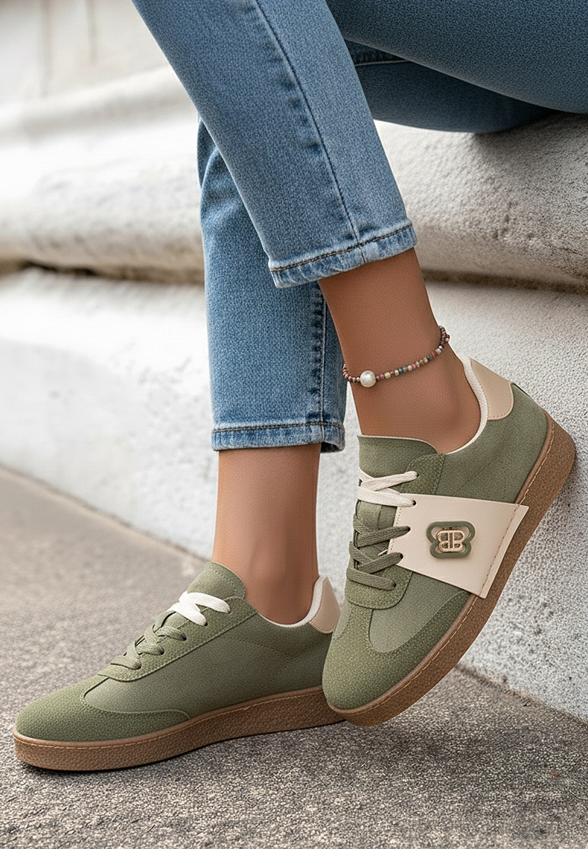 Zelené dámské tenisky Kathea