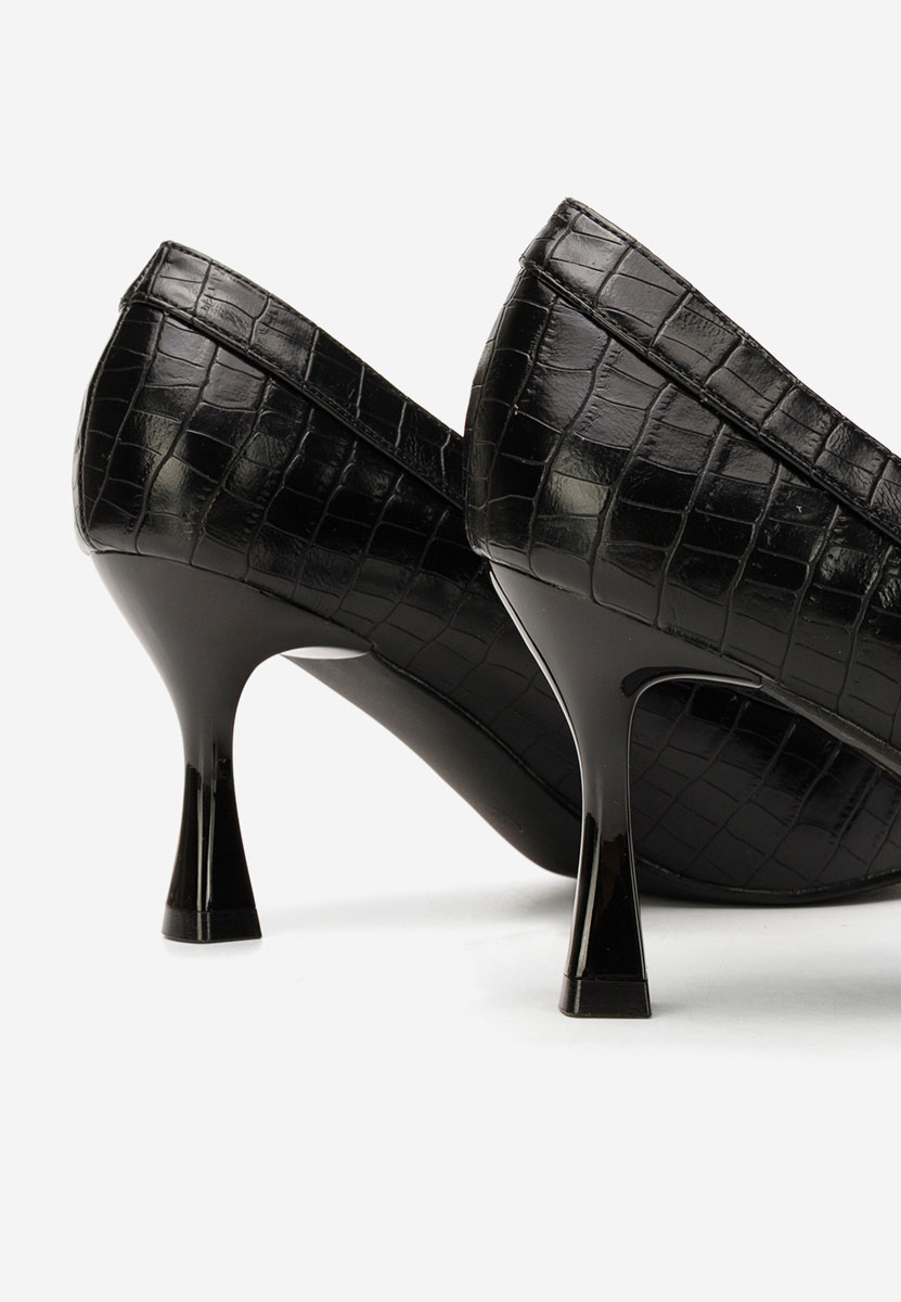 Černé lodičky do špičky Jasoria Černé lodičky do špičky Jasoria