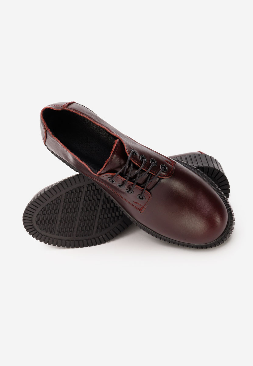 Bordové dámské polobotky Roanne