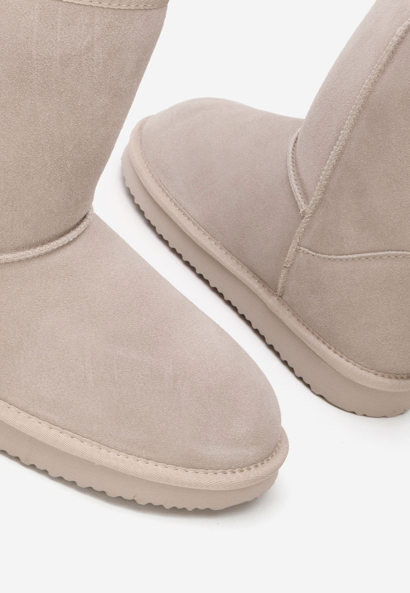 Béžové dámské válenky Crisea