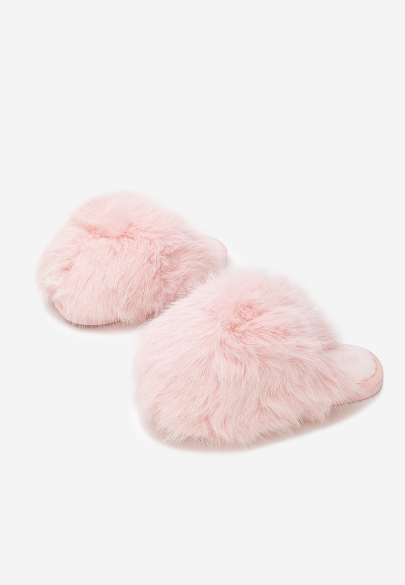 Ružové domácí pantofle Vesoria