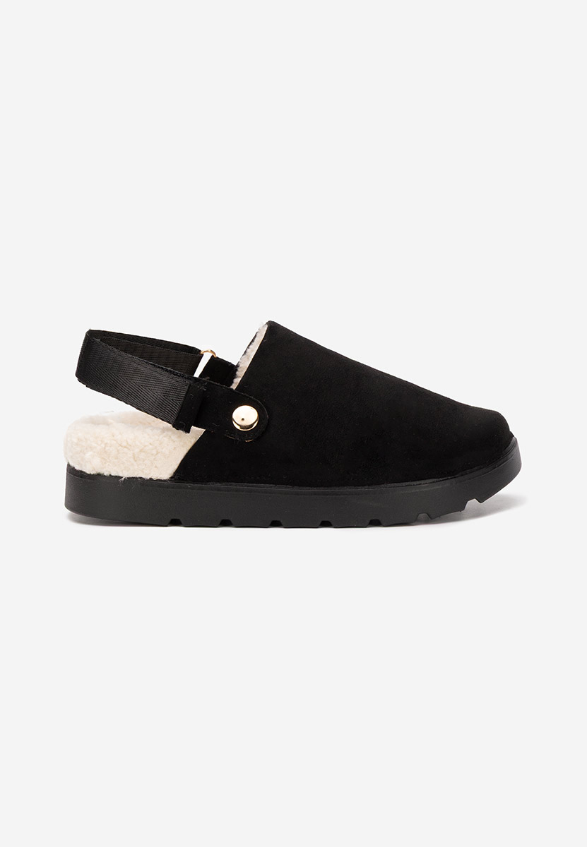 Černé dámské dřeváky Tamra