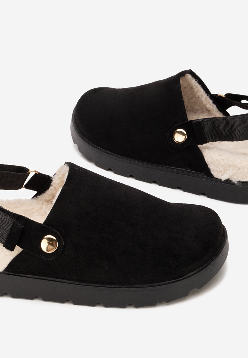 Černé dámské dřeváky Tamra