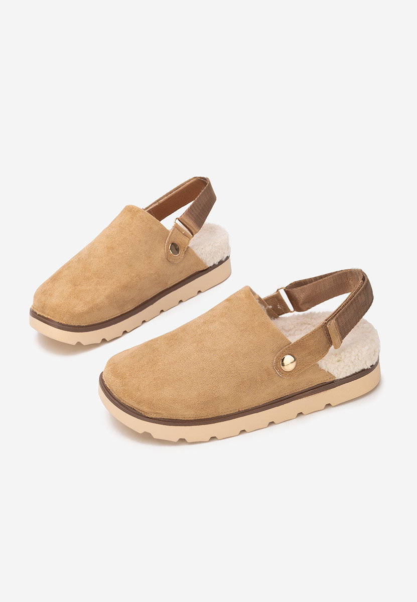 Khaki dámské dřeváky Tamra