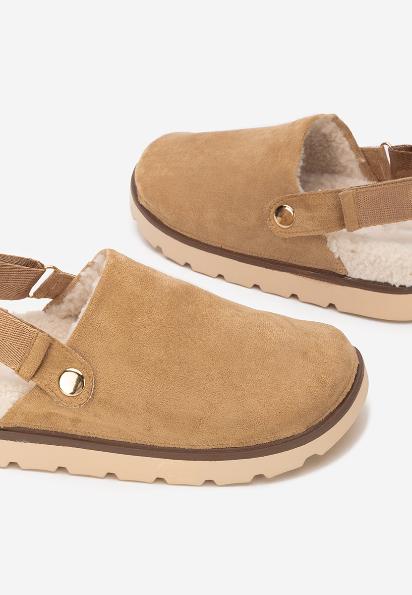 Khaki dámské dřeváky Tamra