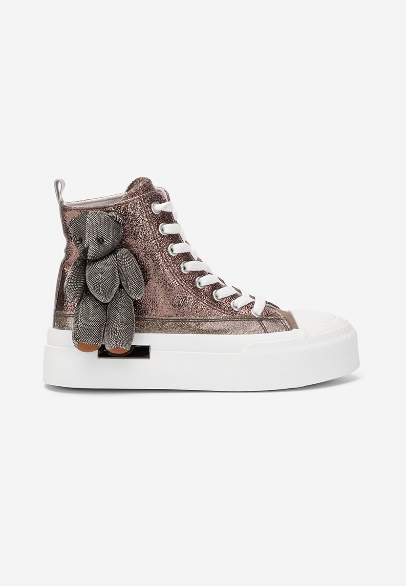 Měděná kotníkové tenisky Alisea