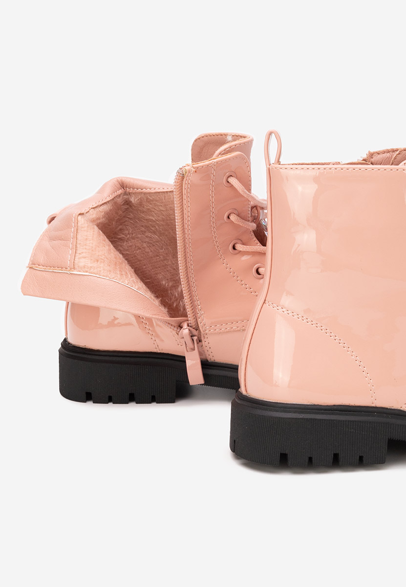 Ružové dívčí kotníkové boty Andonia