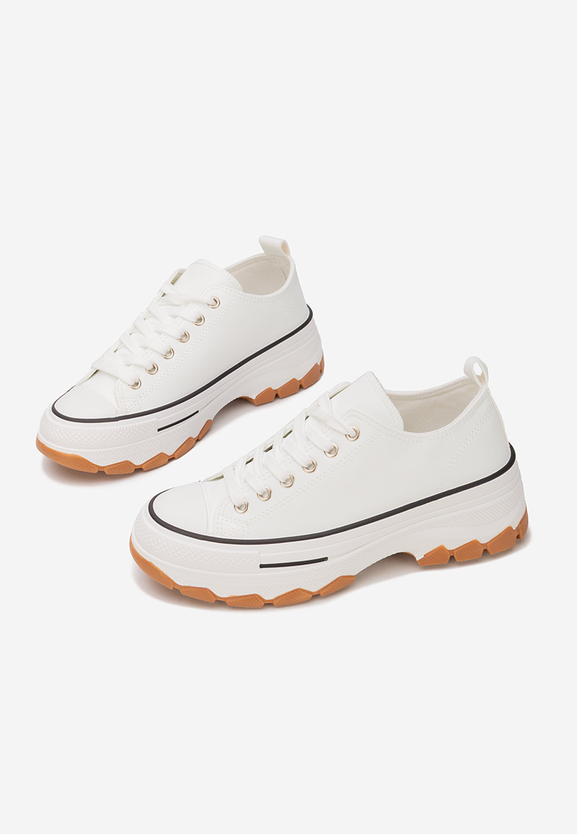 Bílé tenisky na platformě Raviana V4