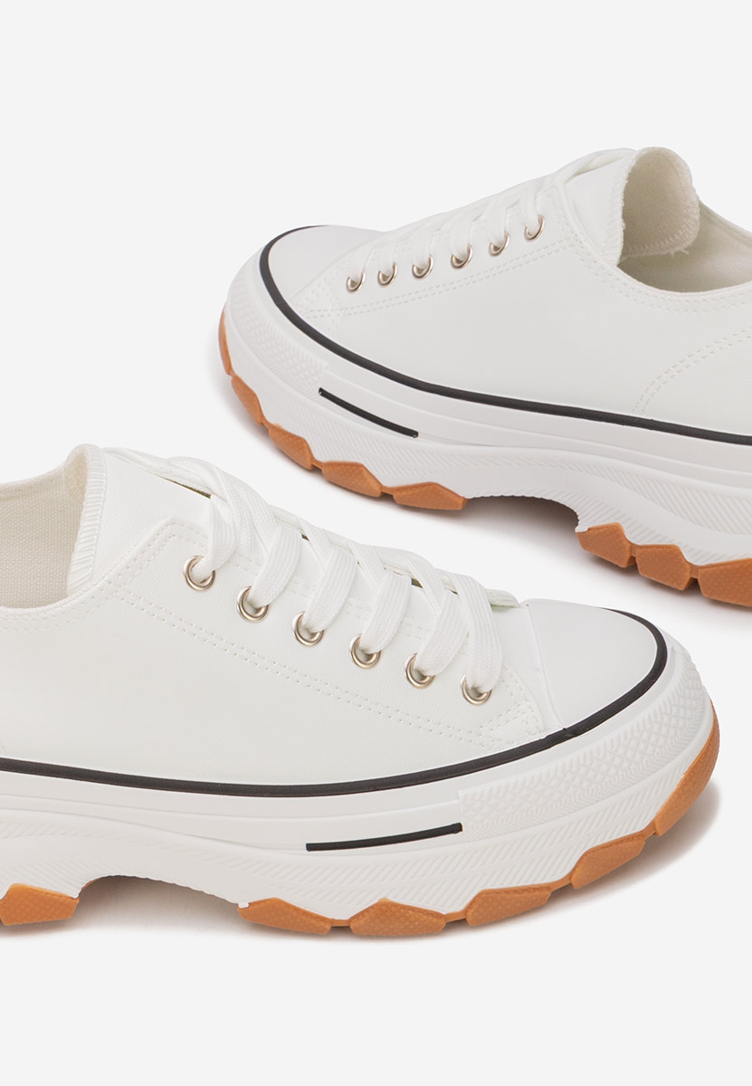 Bílé tenisky na platformě Raviana V4