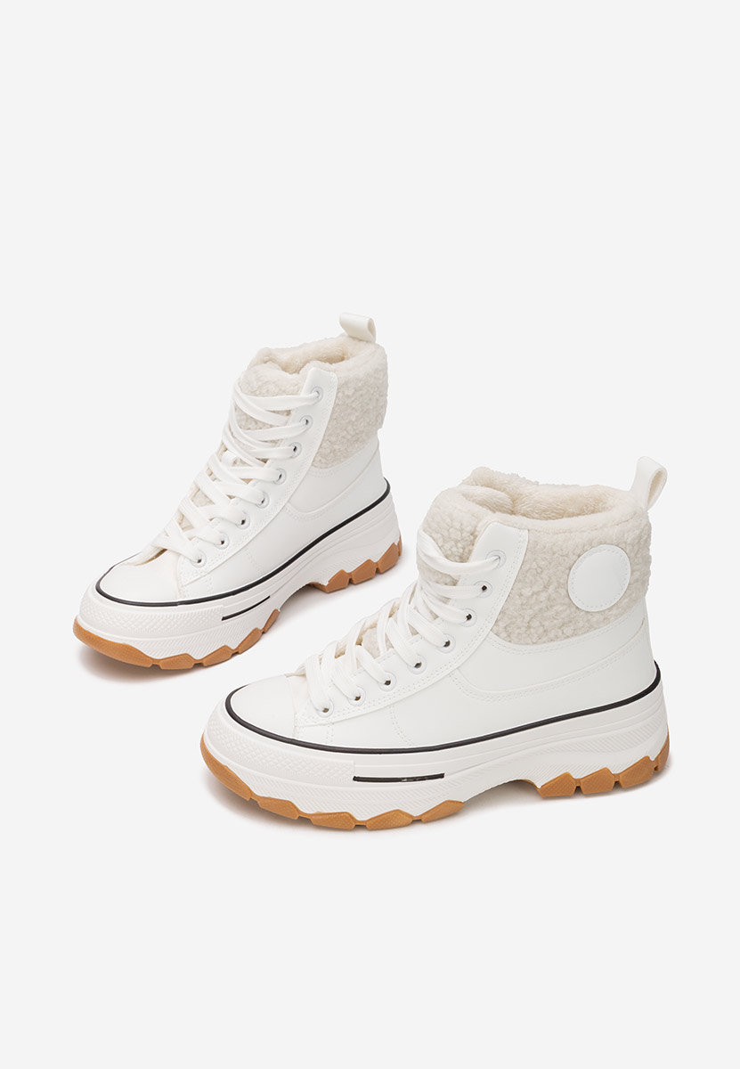 Bílé kotníkové tenisky Oziana