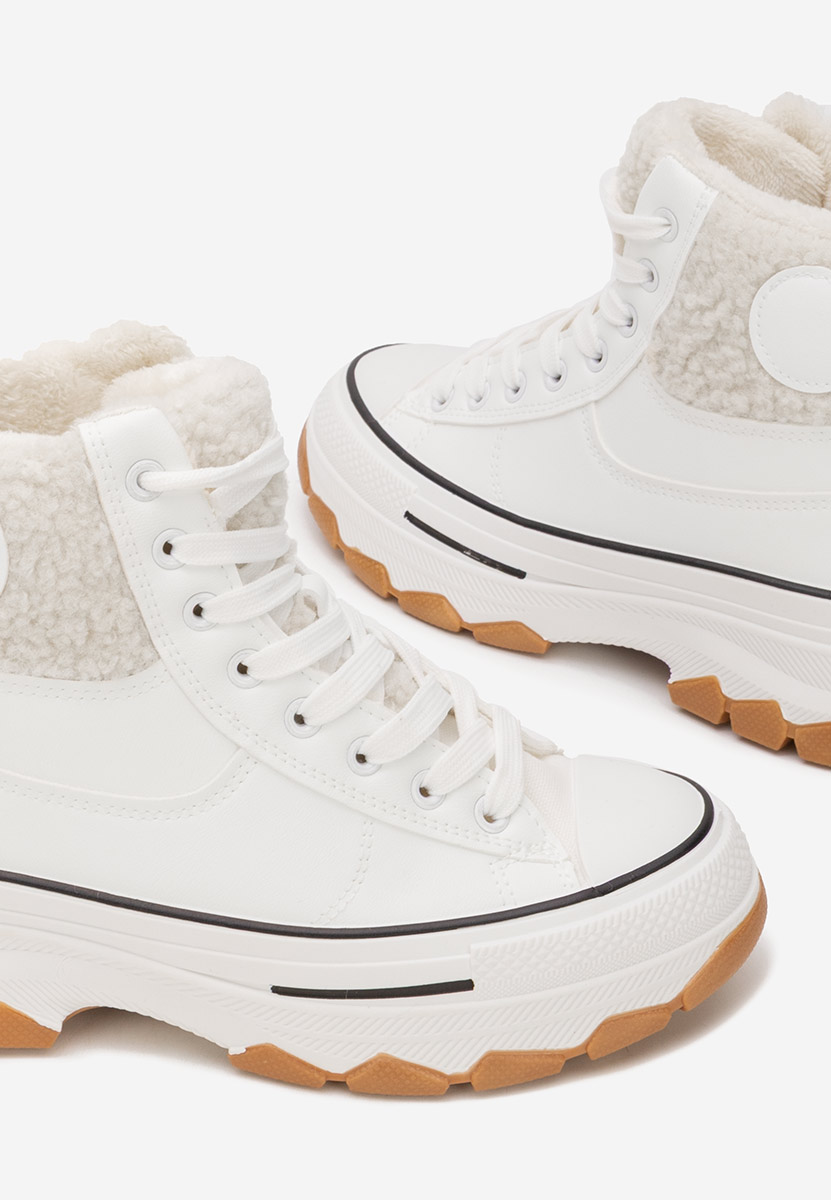 Bílé kotníkové tenisky Oziana