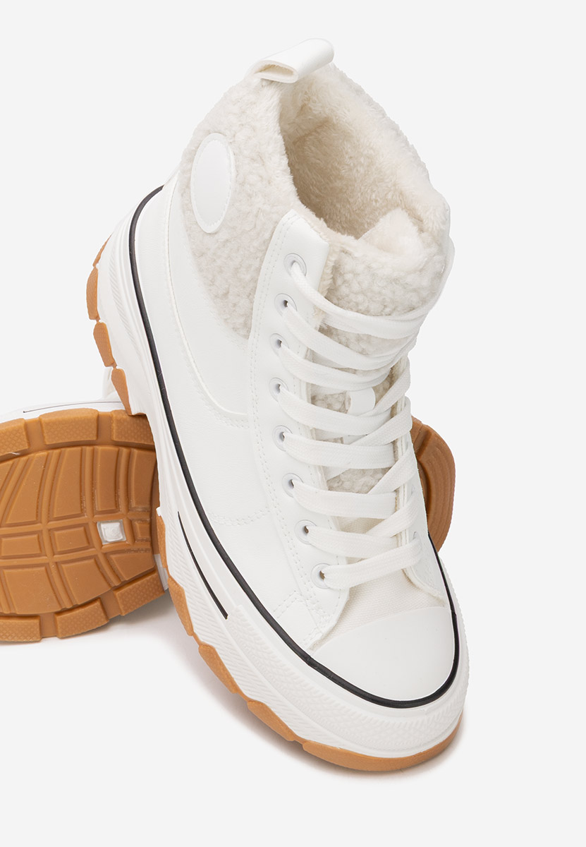 Bílé kotníkové tenisky Oziana