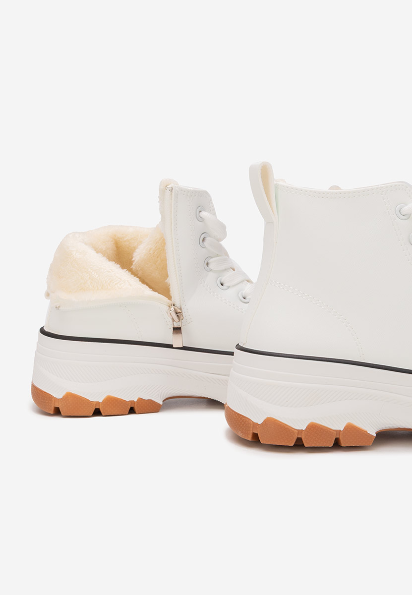 Bílé kotníkové tenisky Raviana V7