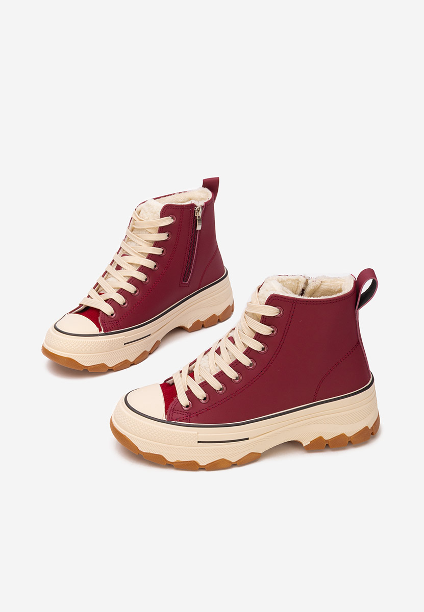 Bordové kotníkové tenisky Raviana V7