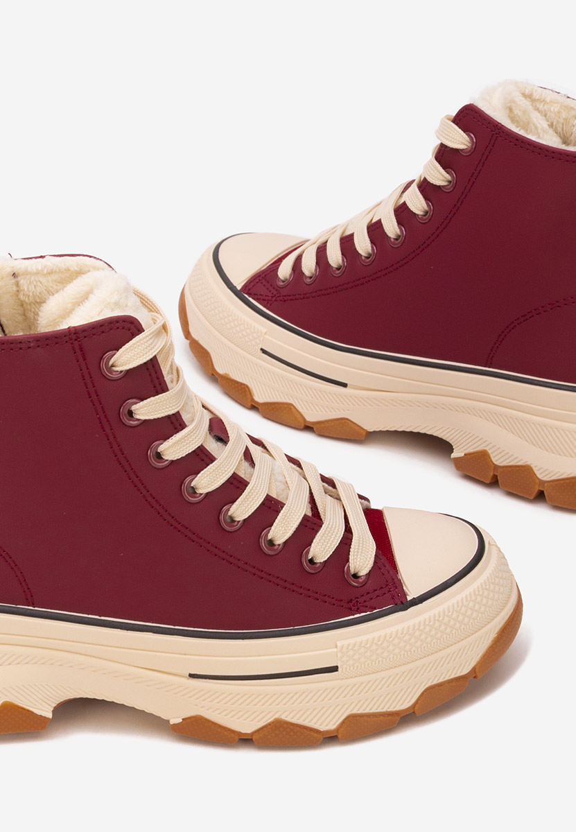 Bordové kotníkové tenisky Raviana V7