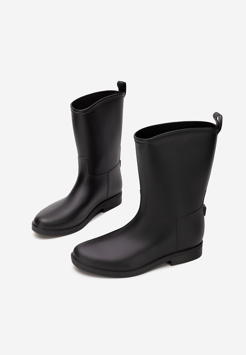 Černé dámske holínky Elisea