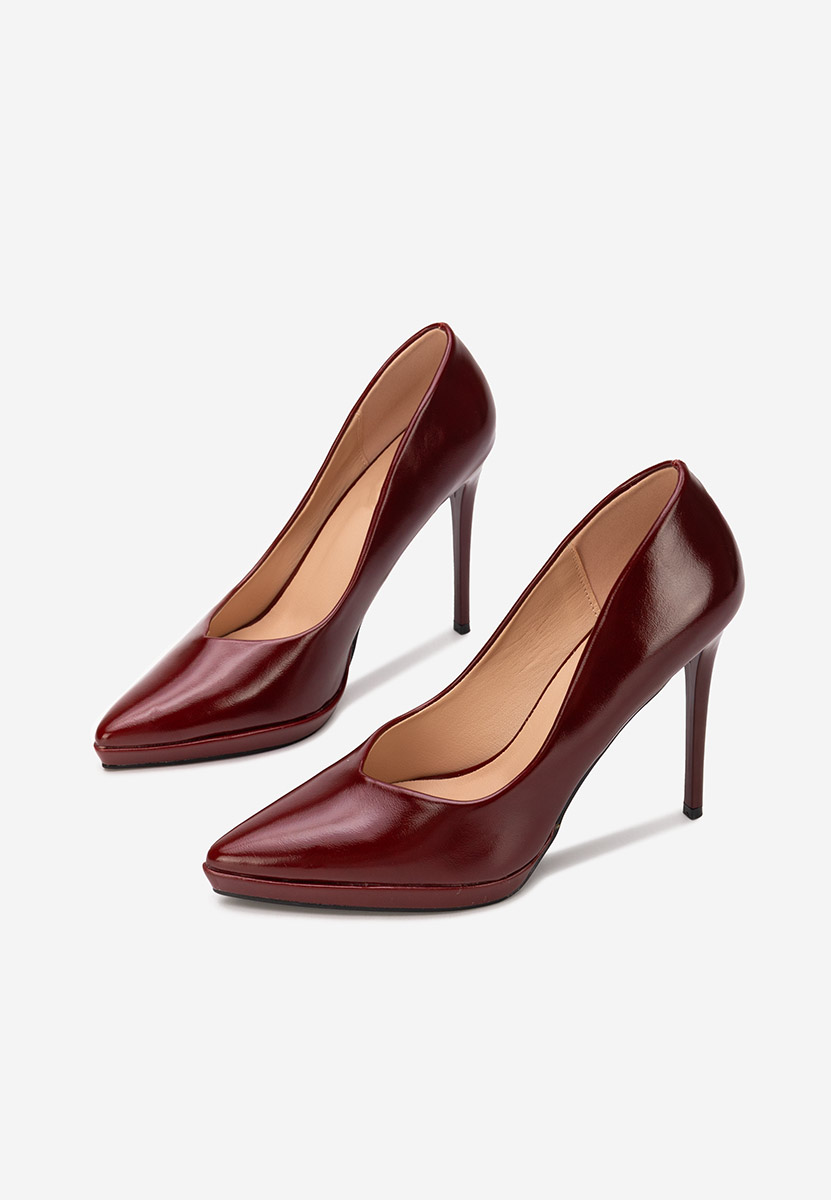 Bordové lodičky do špičky Reneia Bordové lodičky do špičky Reneia