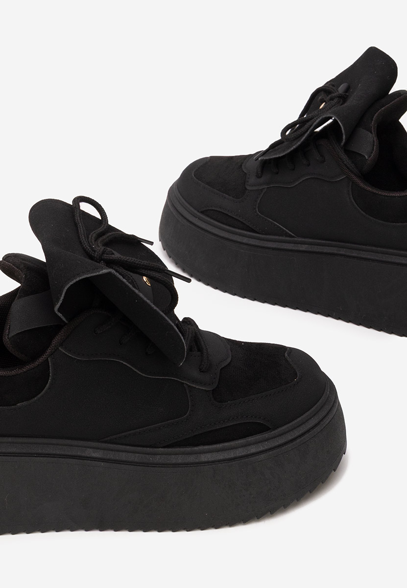 Olive dámské tenisky na platformě Eia negri