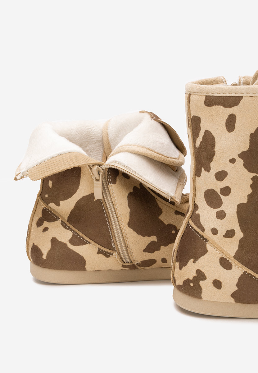 Animal print kotníkové tenisky Rodnei