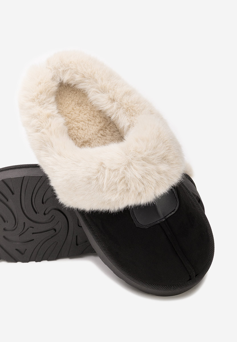 Černé dámské dřeváky Flufina