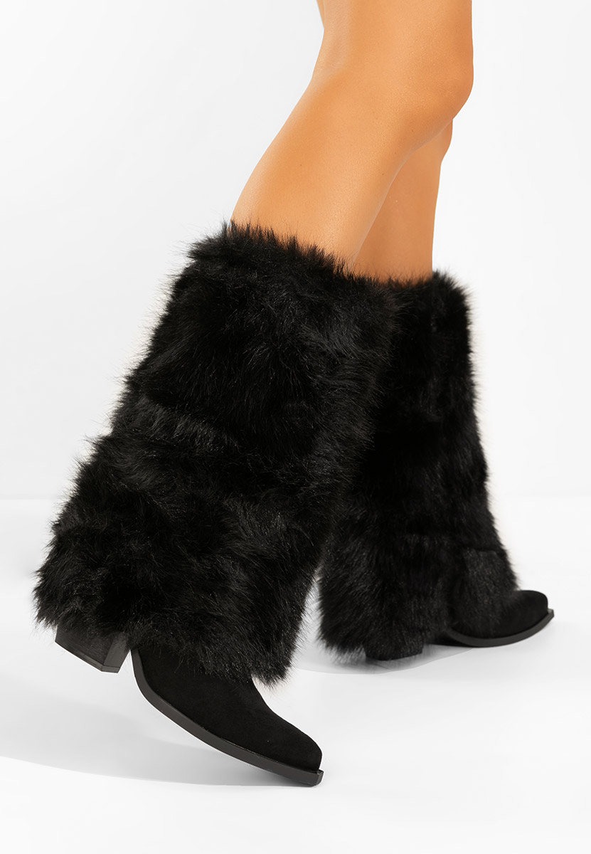 Olive dámské zimní boty Ine negre