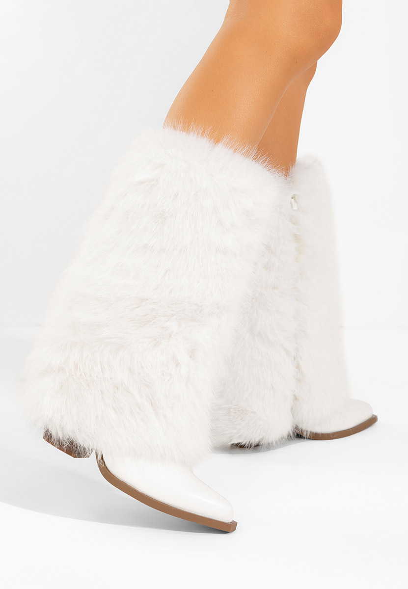 Olive dámské zimní boty Ine albe