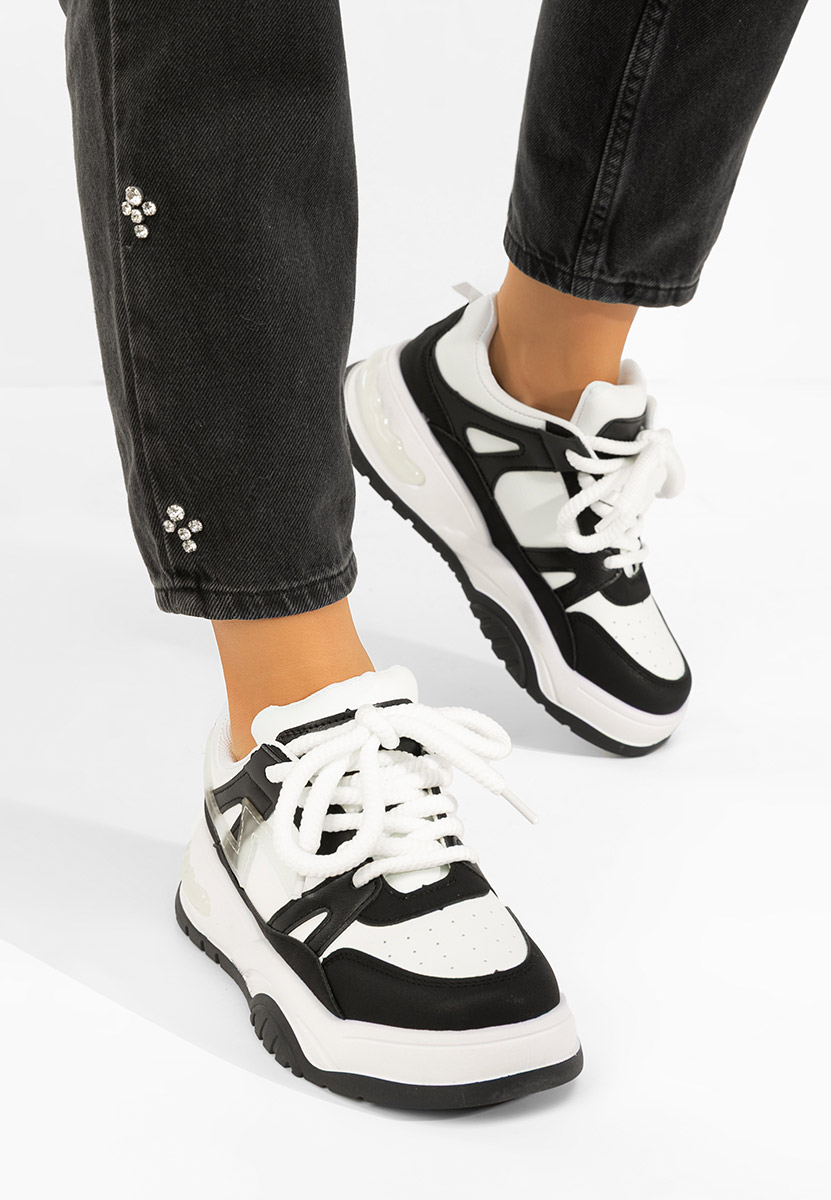 Černé dámské tenisky na platformě Taniela