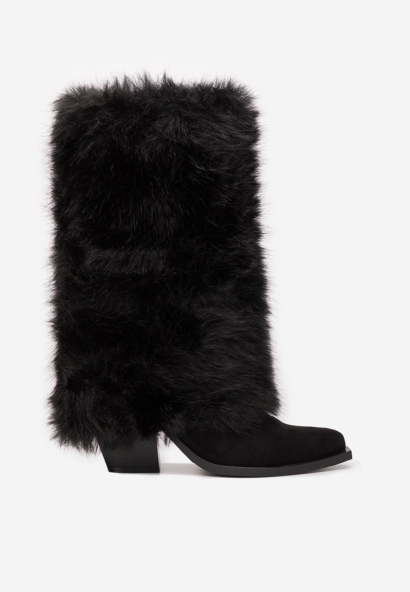 Olive dámské zimní boty Ine negre