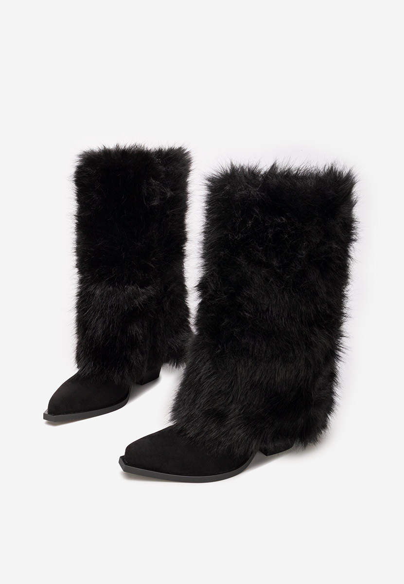 Olive dámské zimní boty Ine negre