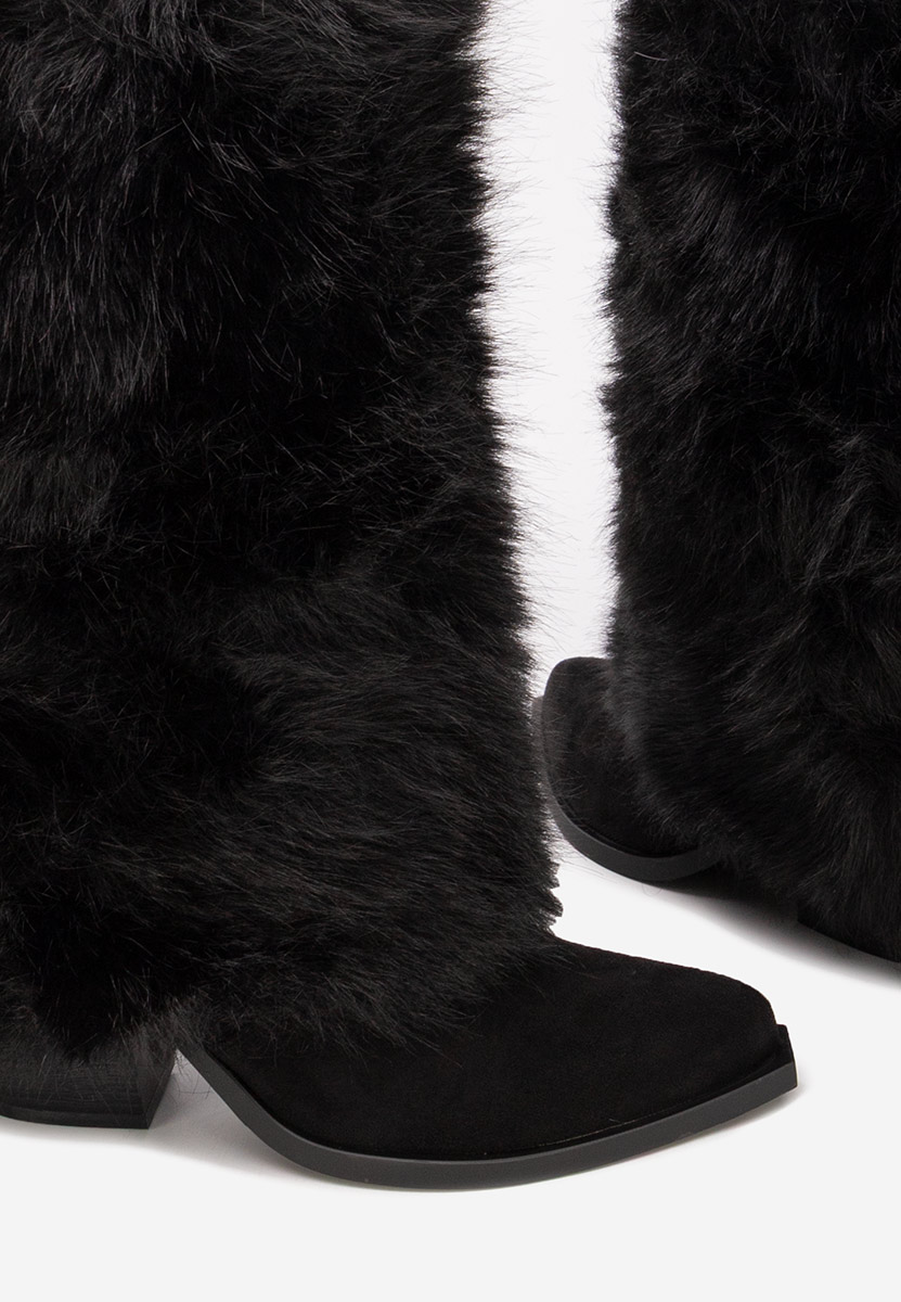 Olive dámské zimní boty Ine negre