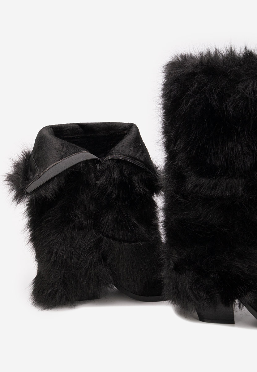 Olive dámské zimní boty Ine negre