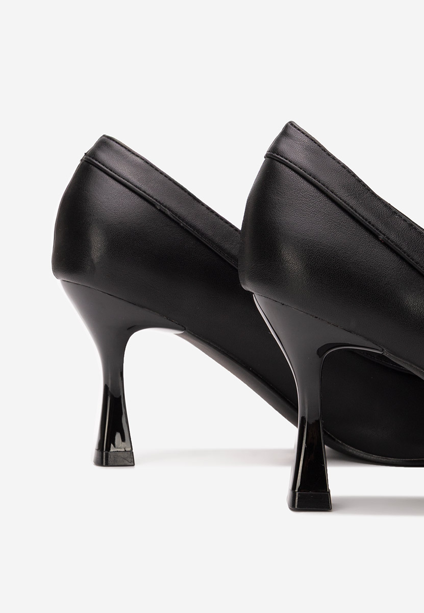 Černé lodičky do špičky Jasoria V2