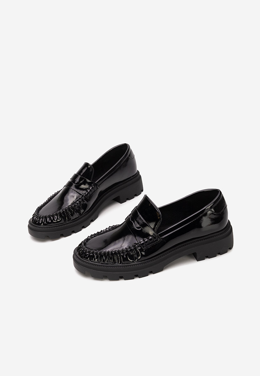 Černé dámské mokasíny Eleonora