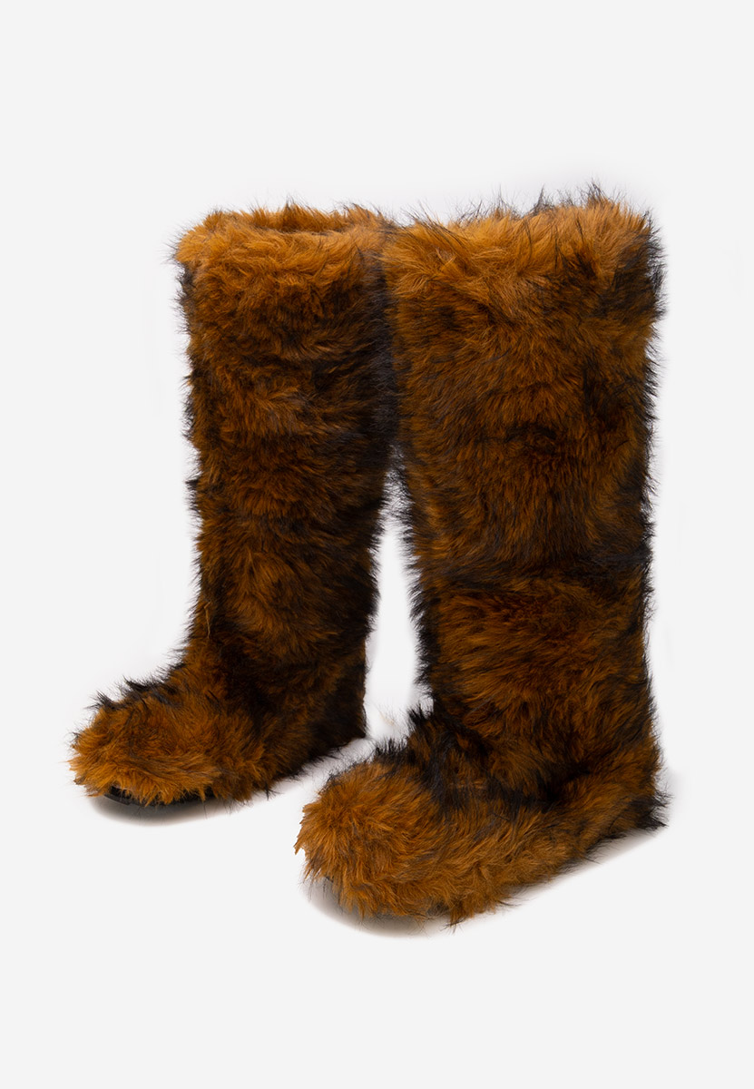 Camelové dámské zimní boty Gelira