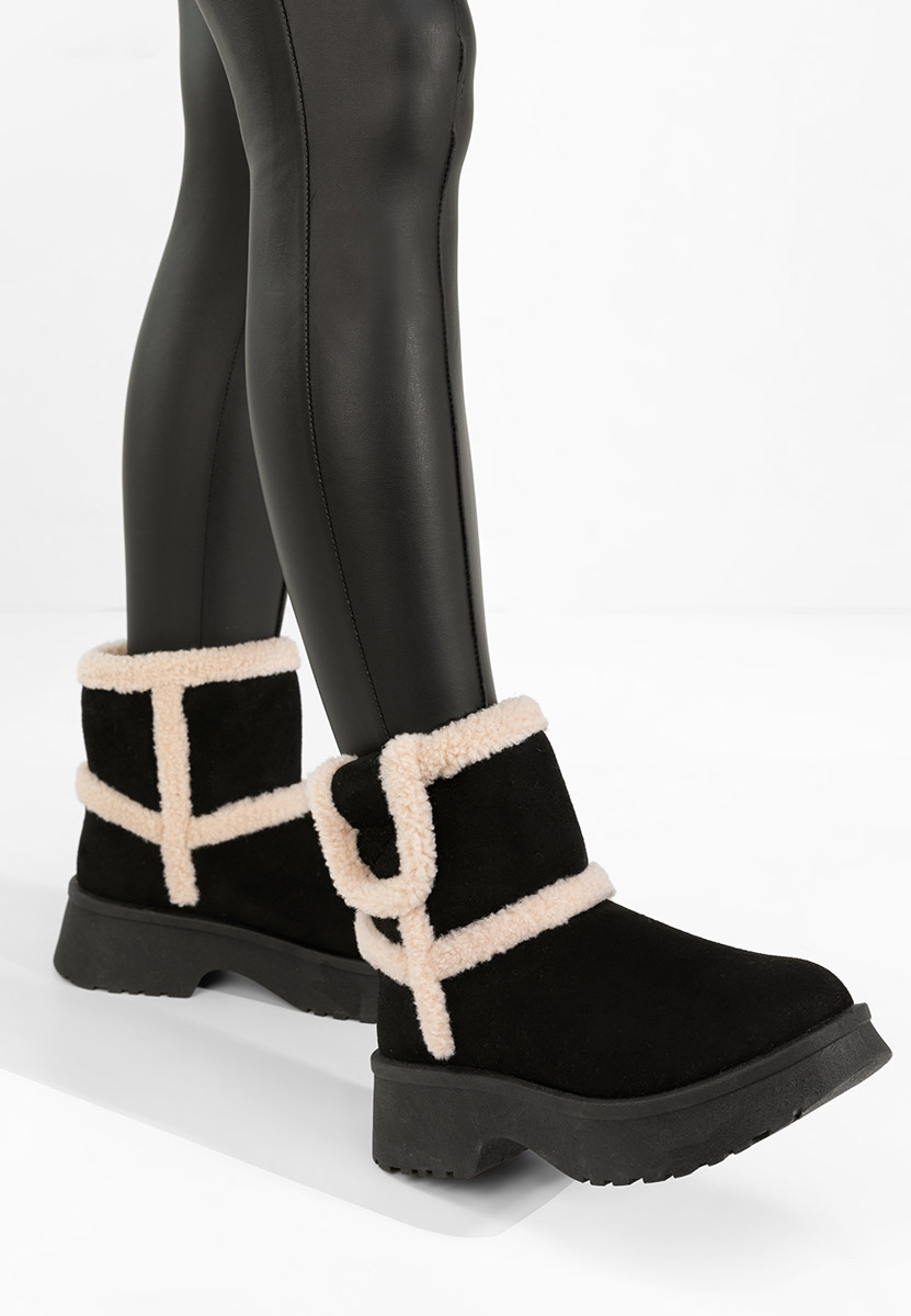 Černé dámské válenky Sicona