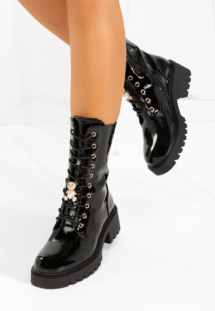 Černé dámske workery Fabina V2