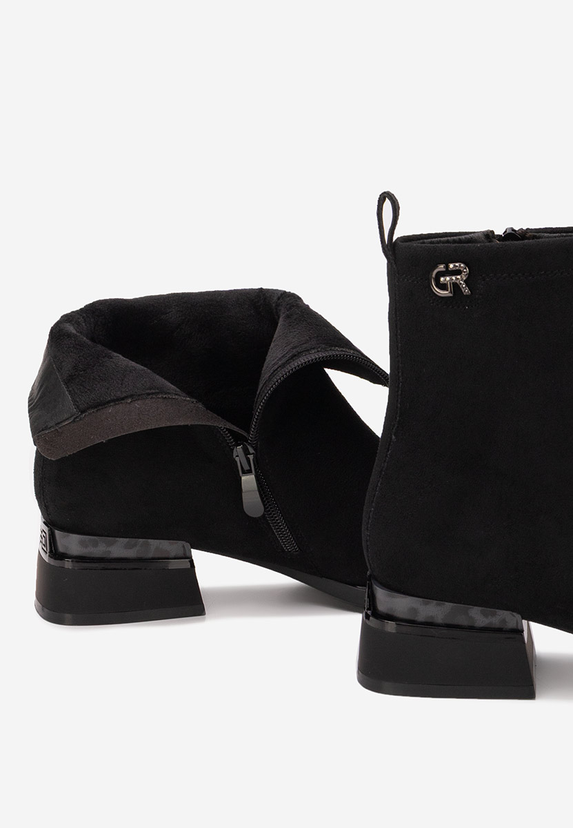 Černé dámské kotníková obuv Ellenia V2