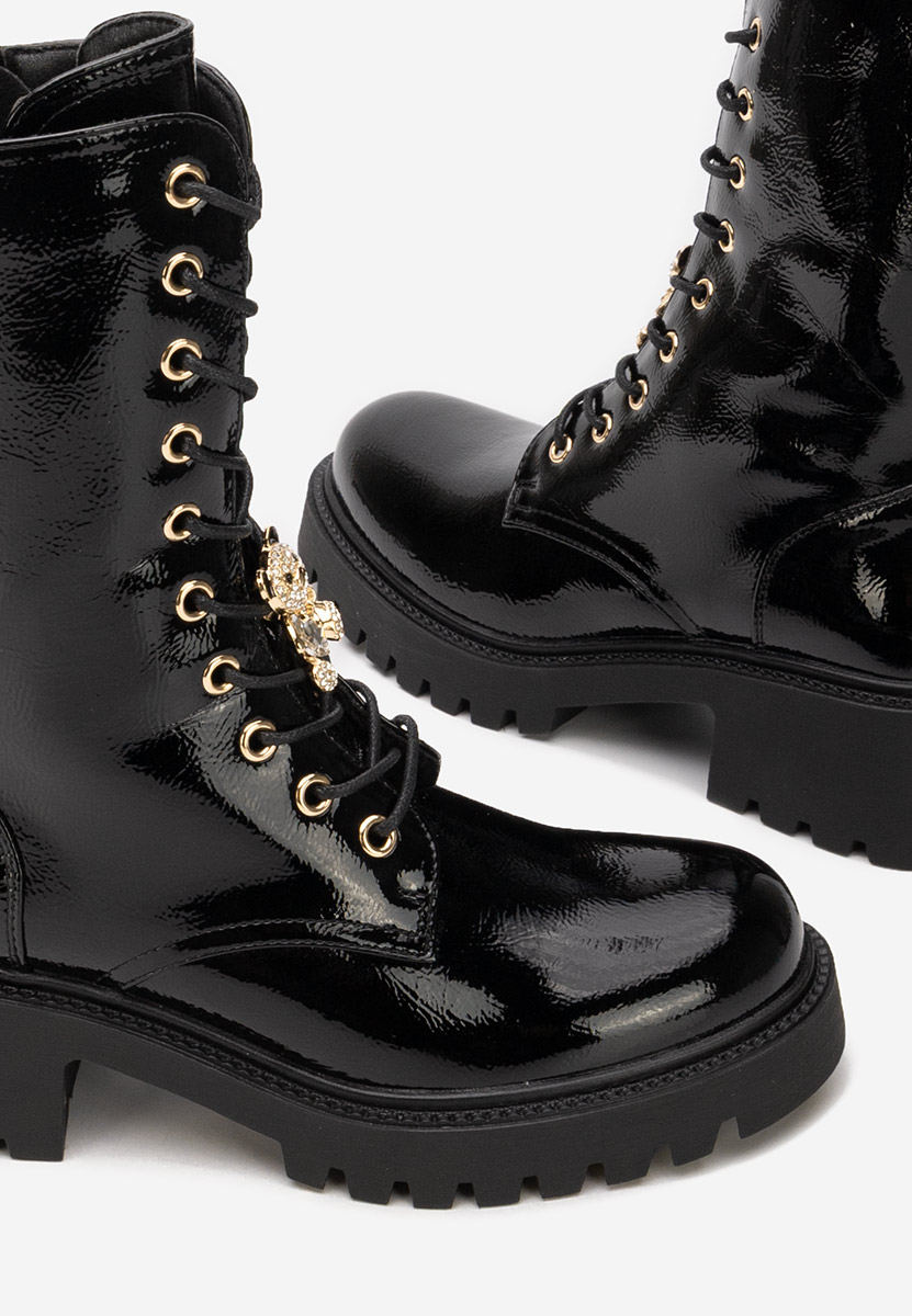 Černé dámske workery Fabina V2