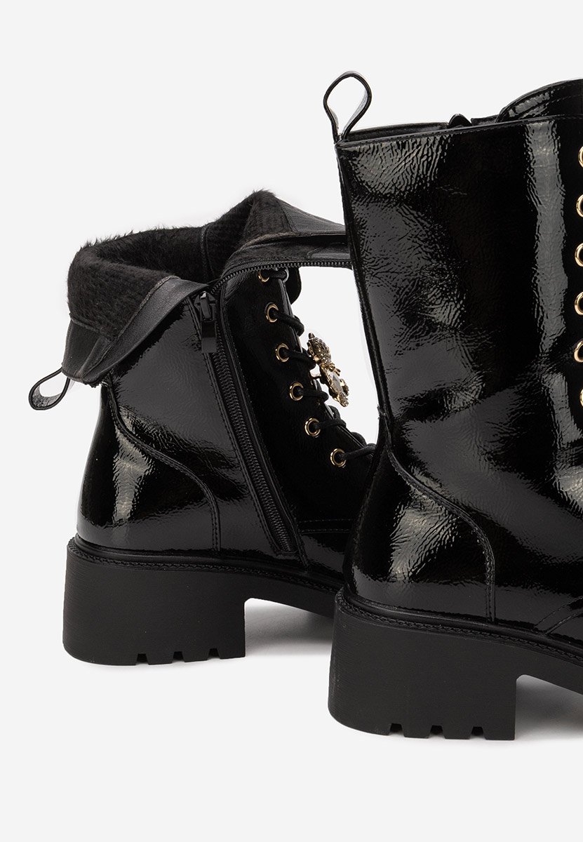 Černé dámske workery Fabina V2