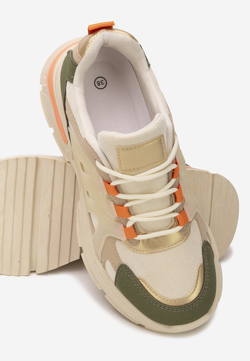 Zelené dámské tenisky na klínku Alverisa