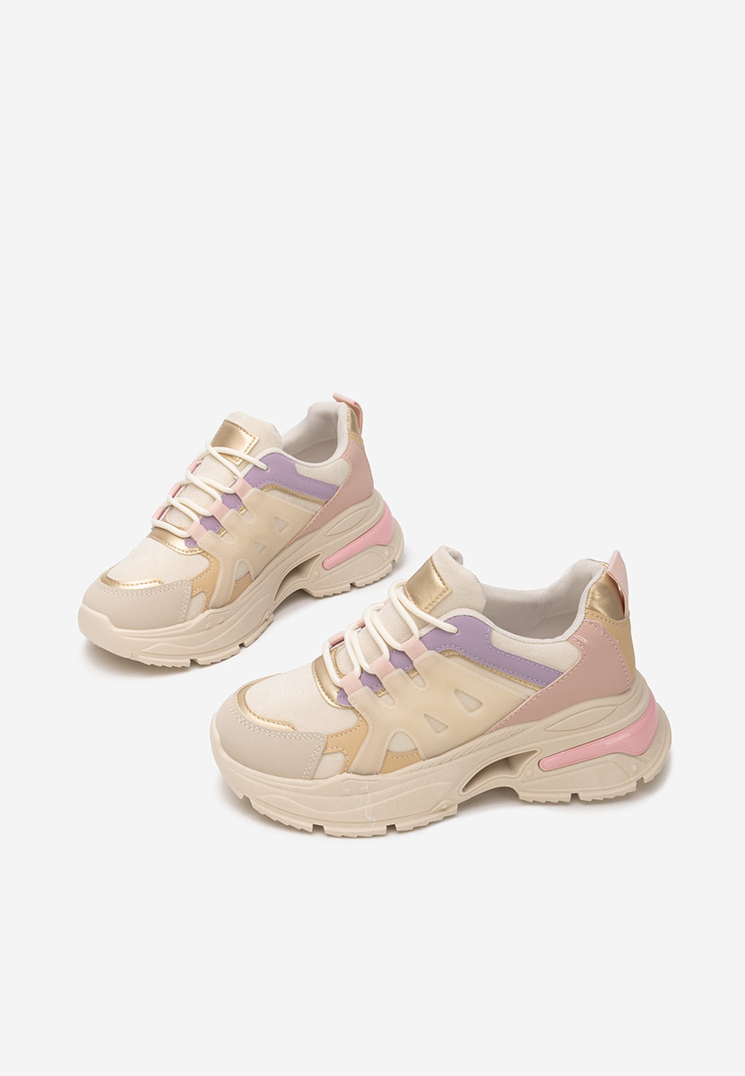 Viacfarebné dámské tenisky na klínku Alverisa