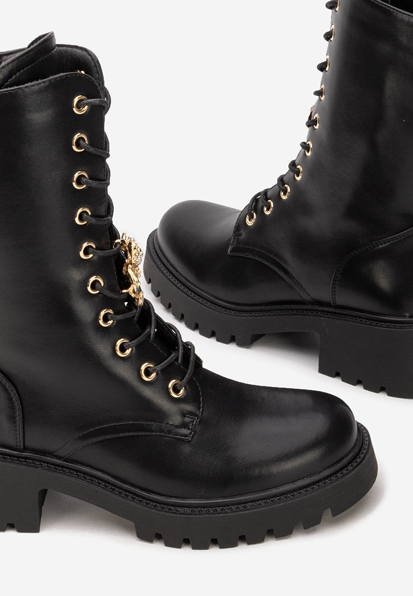 Černé dámske workery Fabina