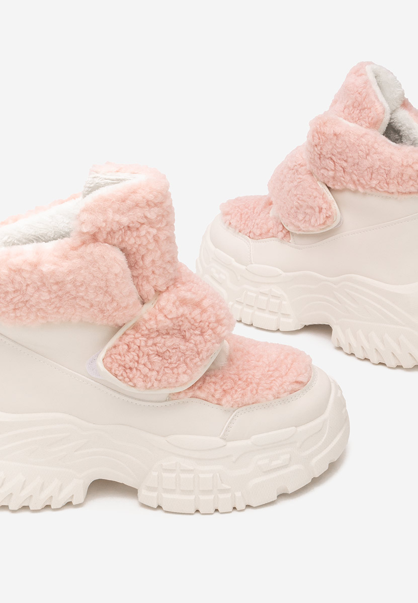 Bílé zimní tenisky dámské Comino V2