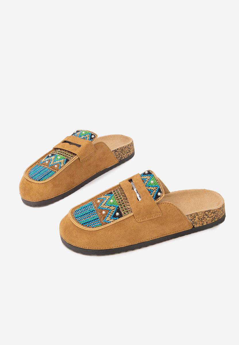 Camelové dámské dřeváky Marlie V2