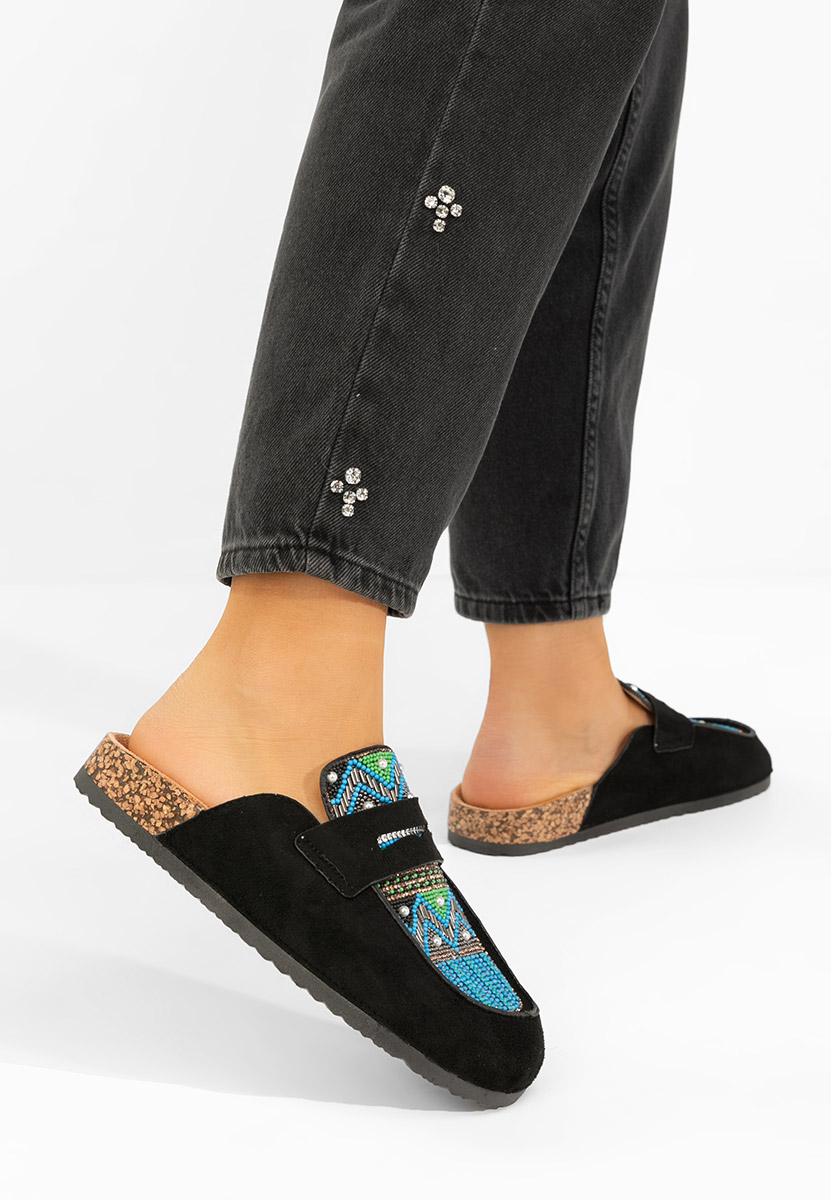 Černé dámské dřeváky Marlie V2