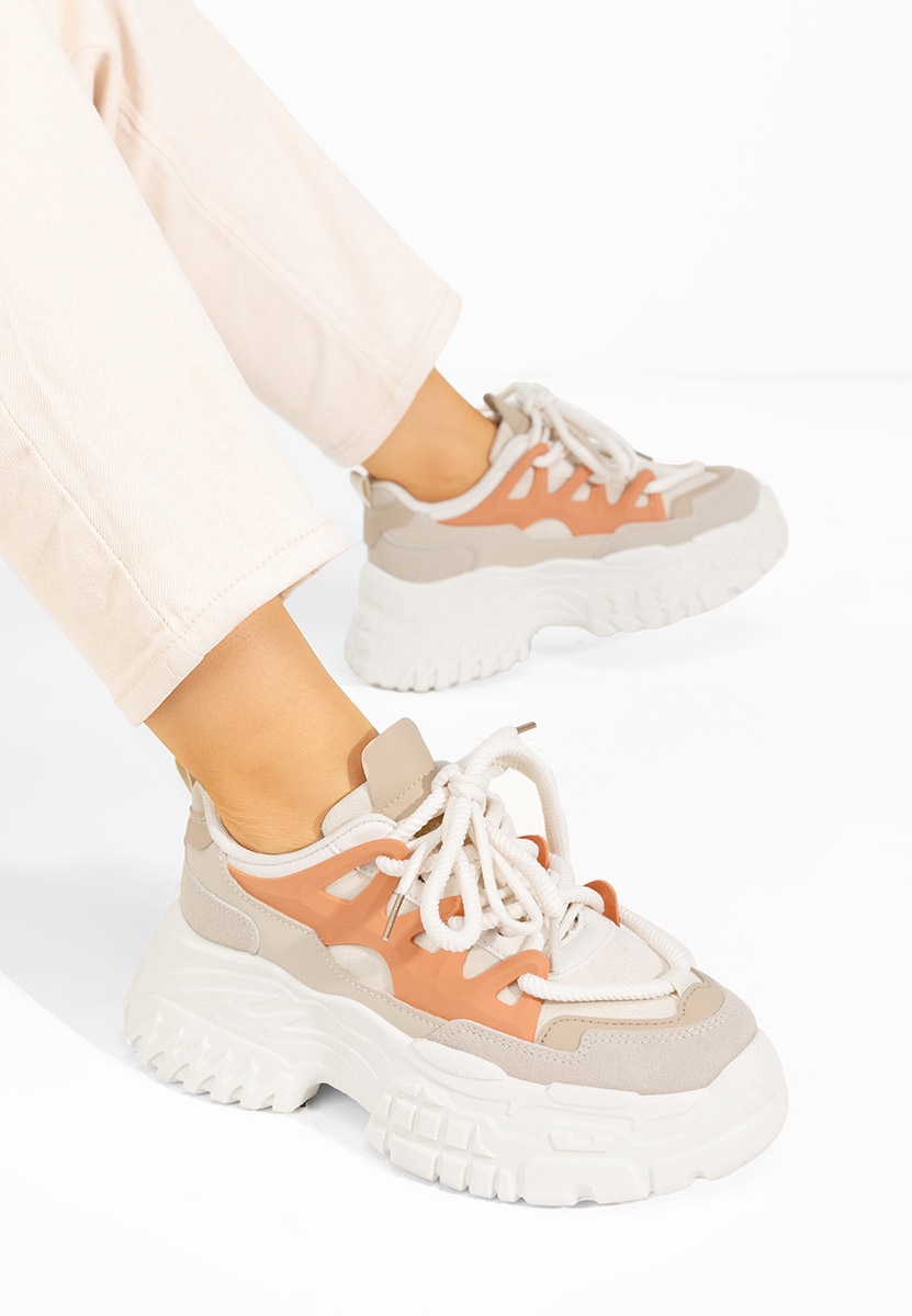 Viacfarebné dámské tenisky na platformě Adane V4