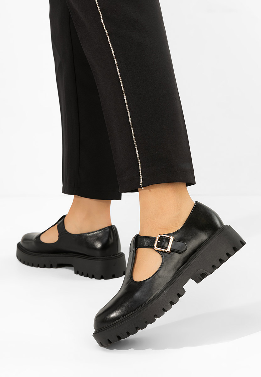 Černé dámské polobotky Kenia V2