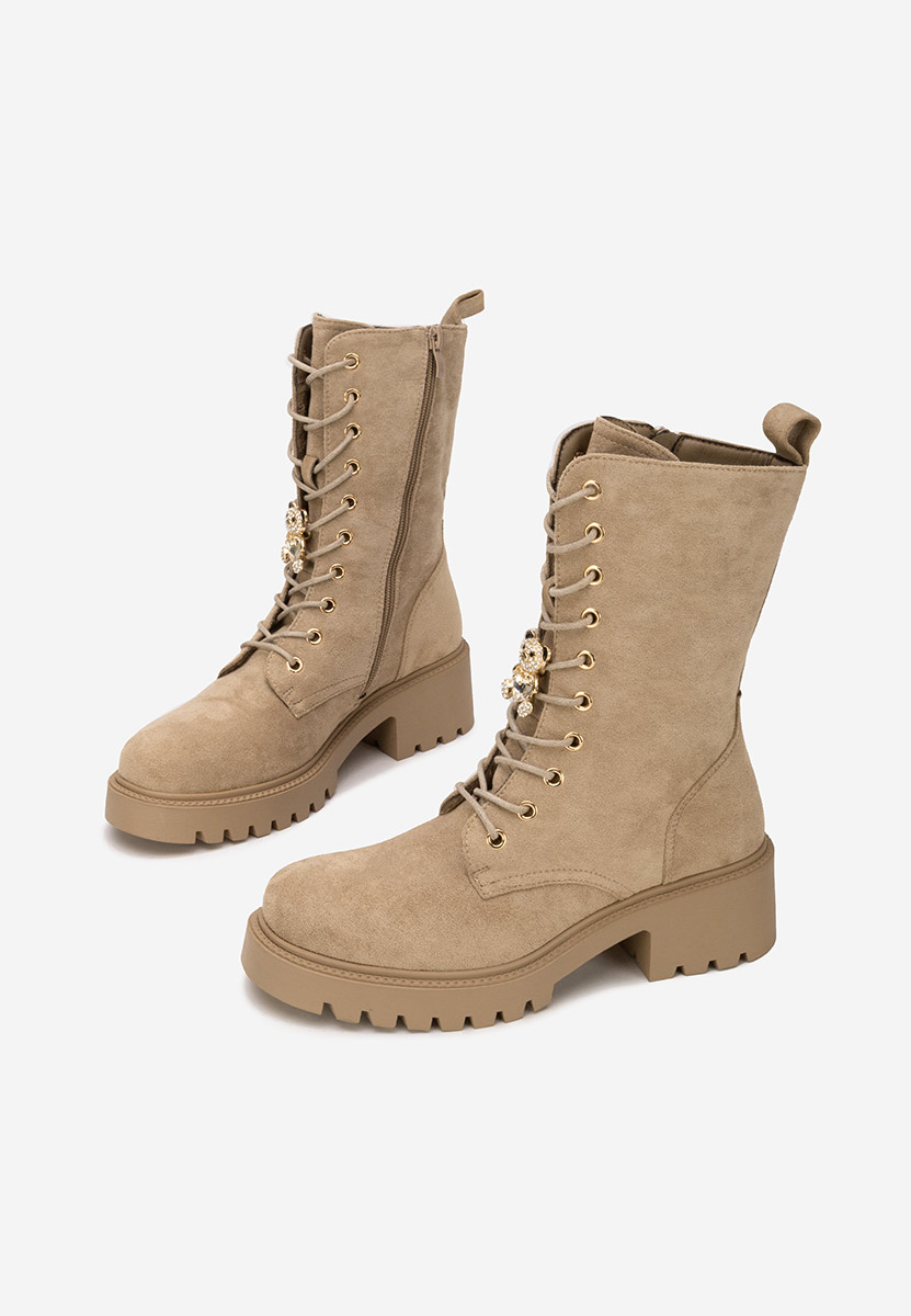 Khaki dámske workery Fabina V3