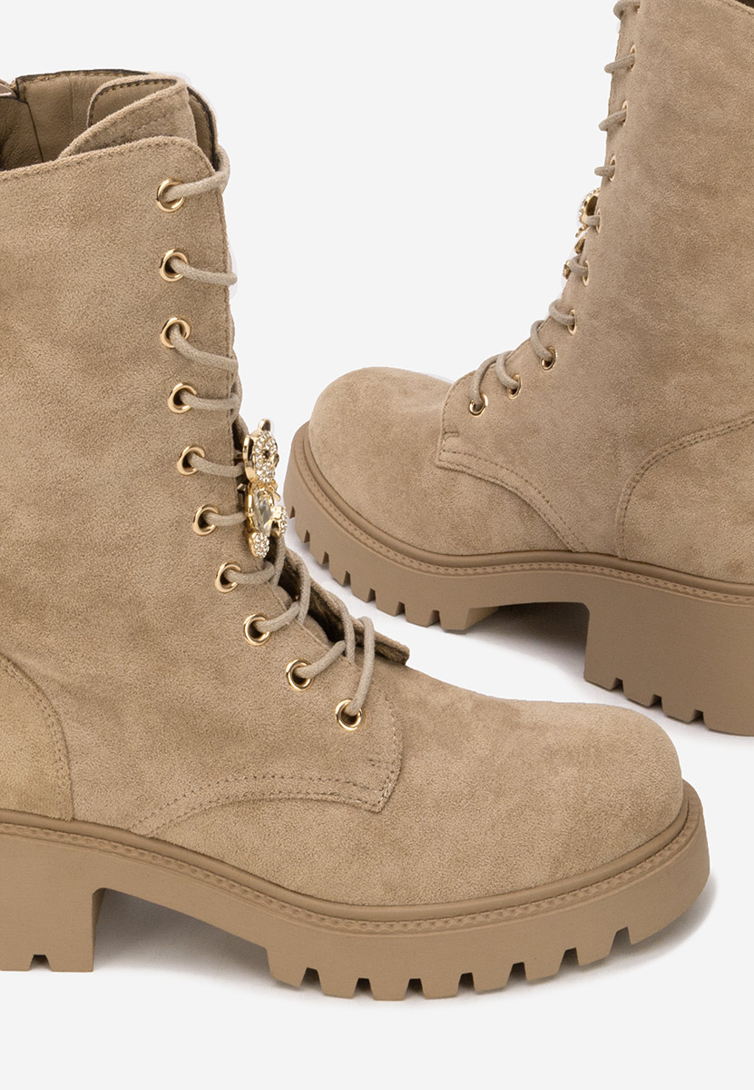 Khaki dámske workery Fabina V3